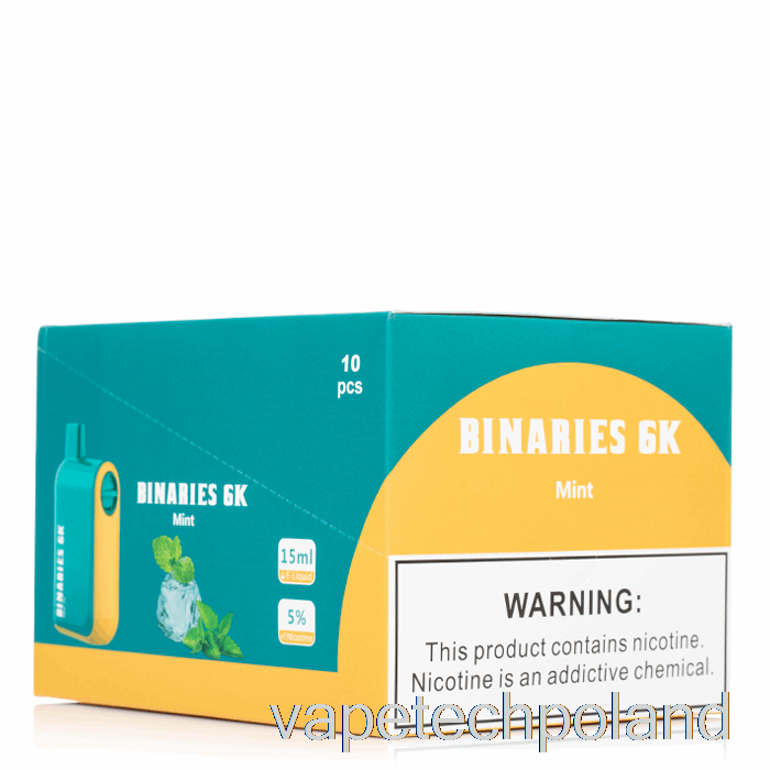 Vape Tech Polska [10-pak] Horizon Binarki 6k 6000 Jednorazowe